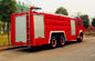 Красные и белые спасательные средства огня пожарной машины СИНОТРУК ХОВО 6кс4 12м3 спасения пожарного