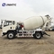 Новый HOWO мини бетонный смеситель с белым цветом 4х2 4кбм 6 колес высокое качество