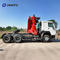 Производственная цена Sinotruk HOWO 6x4 тракторный грузовик с 10-тонным складывающимся краном