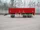Красные сверхмощные Семи трейлеры/25 Ван 3 тонн трейлера цапфы с покрышкой треугольника 12.00Р20