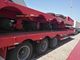 Цапфа продвижения 4 60 тонн трейлеров низкой кровати сверхмощных Семи с длинным сроком службы