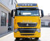 Желтый стандарт эмиссии евро ИИ тележки 290хп трактора Синотрук 4кс2 Хово цвета