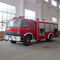 Красная тележка 140KW 5000L Dongfeng 4*2 противопожарная