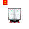 Покрышки Sinotruk HOWO 6 охлаждают обязанность света свежих продуктов Van Транспортировать Тележки Цепи Refrigerated