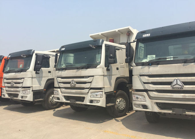 Сброс Sino Howo Tipper перевозит 6X4 на грузовиках 10-25 CBM для перехода конструкционного материала